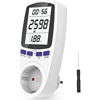 Los mejores  - Medidor de Electricidad- Gifort Medidor de Costo de Energía con Pantalla Digital LCD para Cálculo del Medidor de…